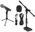 Click to learn more about the Samson Q2U Recording and Podcasting Pack USB/XLR Dynamic Microphone with Stand Upgrade