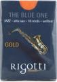 Click to learn more about the Rigotti RG.JSA Gold Jazz Alto Saxophone Reeds - 3 Medium (10-pack)