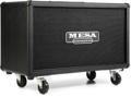 Click to learn more about the Mesa/Boogie Rectifier Horizontal 120-watt 2 x 12-inch Horizontal Speaker Cabinet - Black Tolex