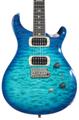 Click to learn more about the PRS SE Custom 24-08 Quilt Electric Guitar - Lake Blue
