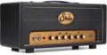 Click to learn more about the Suhr SL15 15-watt Tube Amplifier Head - Black Tolex/Gold Faceplate