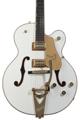 Click to learn more about the Gretsch Synchromatic Falcon Electric Guitar - Snowcrest White