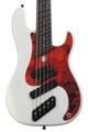 Click to learn more about the Dingwall Guitars SP1 5-string Electric Bass - Matte Ducati Pearl White