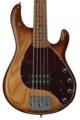 Click to learn more about the Ernie Ball Music Man StingRay Special 5 H Bass Guitar - Hot Honey with Maple Fingerboard