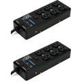 Click to learn more about the Furman SS-6B 6-outlet Surge Suppressor Strip (2-pack)