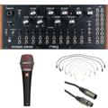 Click to learn more about the Moog Spectravox Semi-modular Analog Spectral Processor and sE Electronics V7 Microphone Bundle