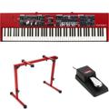 Click to learn more about the Nord Stage 4 88 Stage Keyboard with Omega Pro Keyboard Stand and Sustain Pedal