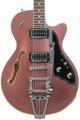 Click to learn more about the Duesenberg Starplayer TV Semi-hollowbody Electric Guitar - Catalina Sunset Rose