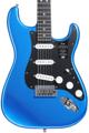 Click to learn more about the Fender American Ultra II Stratocaster Electric Guitar - Noble Blue, Ebony Fingerboard