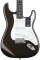 Click to learn more about the Fender American Ultra II Stratocaster Electric Guitar - Texas Tea, Ebony Fingerboard