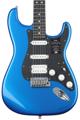Click to learn more about the Fender American Ultra II Stratocaster HSS Electric Guitar - Noble Blue, Ebony Fingerboard