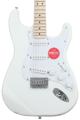 Click to learn more about the Squier Sonic Stratocaster HT Electric Guitar - Arctic White