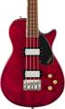 Click to learn more about the Gretsch Streamliner Jet Club Single-cut Electric Bass Guitar - Walnut Stain