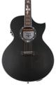Click to learn more about the Schecter Synyster Gates SYN GA SC Acoustic-electric Guitar - Trans Black Burst Satin