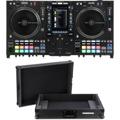 Click to learn more about the Rane System One All-in-one DJ Controller with Black Magma Case - Black