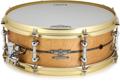 Click to learn more about the Tama TLM145S STAR Reserve Solid Maple 14 x 5-inch Snare Drum - Oiled Natural Maple