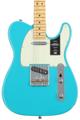 Click to learn more about the Fender American Professional II Telecaster - Miami Blue with Maple Fingerboard