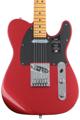 Click to learn more about the Fender American Ultra II Telecaster Electric Guitar - Sinister Red, Maple Fingerboard