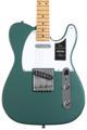 Click to learn more about the Fender Vintera III Late '50s Telecaster Electric Guitar - Sherwood Green Metallic, Alder Body