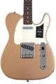 Click to learn more about the Fender Vintera III Mid '60s Telecaster Electric Guitar - Firemist Gold, Rosewood Fingerboard