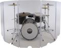 Click to learn more about the Sound Shields VDS-4X5-K 4 foot Tall 10 foot Wide 5-section Acrylic Shield System