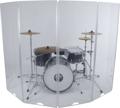 Click to learn more about the Sound Shields VDS-6-K 5.5 foot Tall 12 foot Wide 6 Section Acrylic Shield System