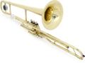 Click to learn more about the Victory Musical Instruments Triumph Series C Valve Trombone - Gold Lacquer