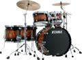 Click to learn more about the Tama Starclassic Walnut/Birch 5-piece Shell Pack - Molten Brown Burst