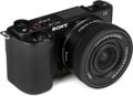 Click to learn more about the Sony Alpha ZV-E10 Mirrorless Vlog Camera with 16-50mm Lens Kit