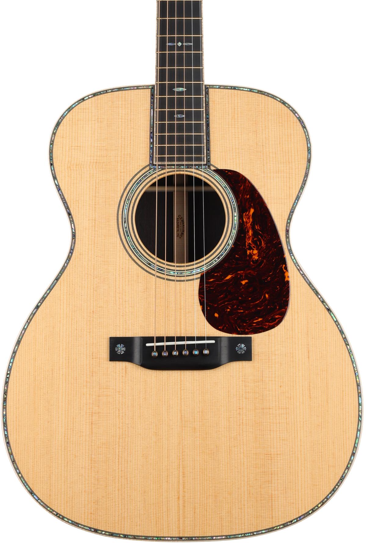 hjerte konkurrenter Blossom Martin 000-42 Modern Deluxe Acoustic Guitar - Natural | Sweetwater