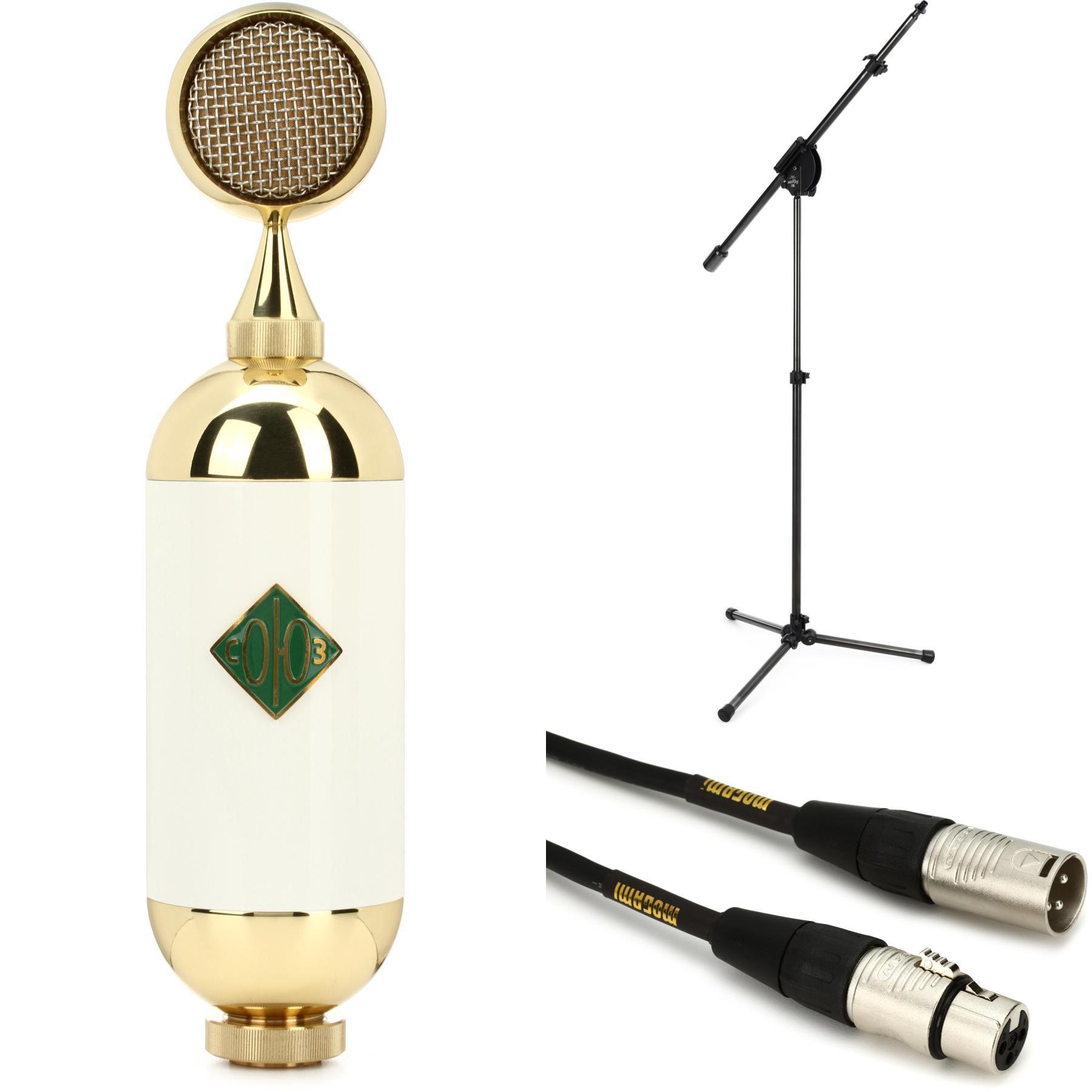 Soyuz 017 FET Large-diaphragm FET Condenser Microphone Bundle with Stand and Cable