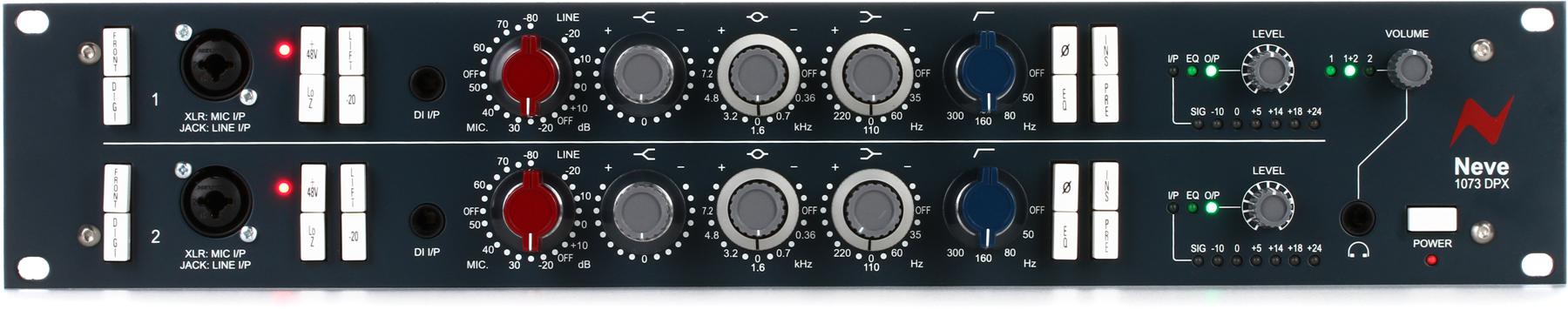 1073DPX 2-channel Microphone Preamp & EQ