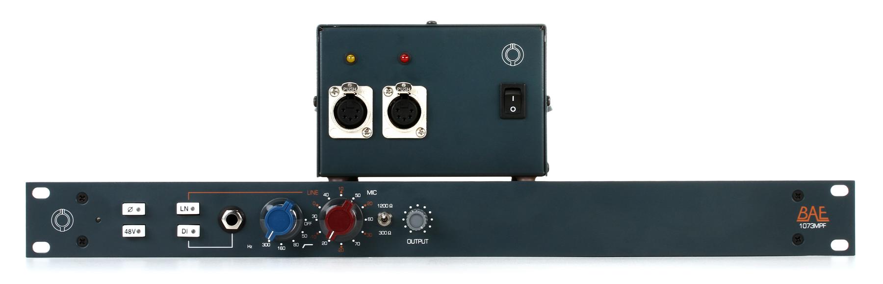 1073MPF Rackmount Microphone Preamp with Power Supply