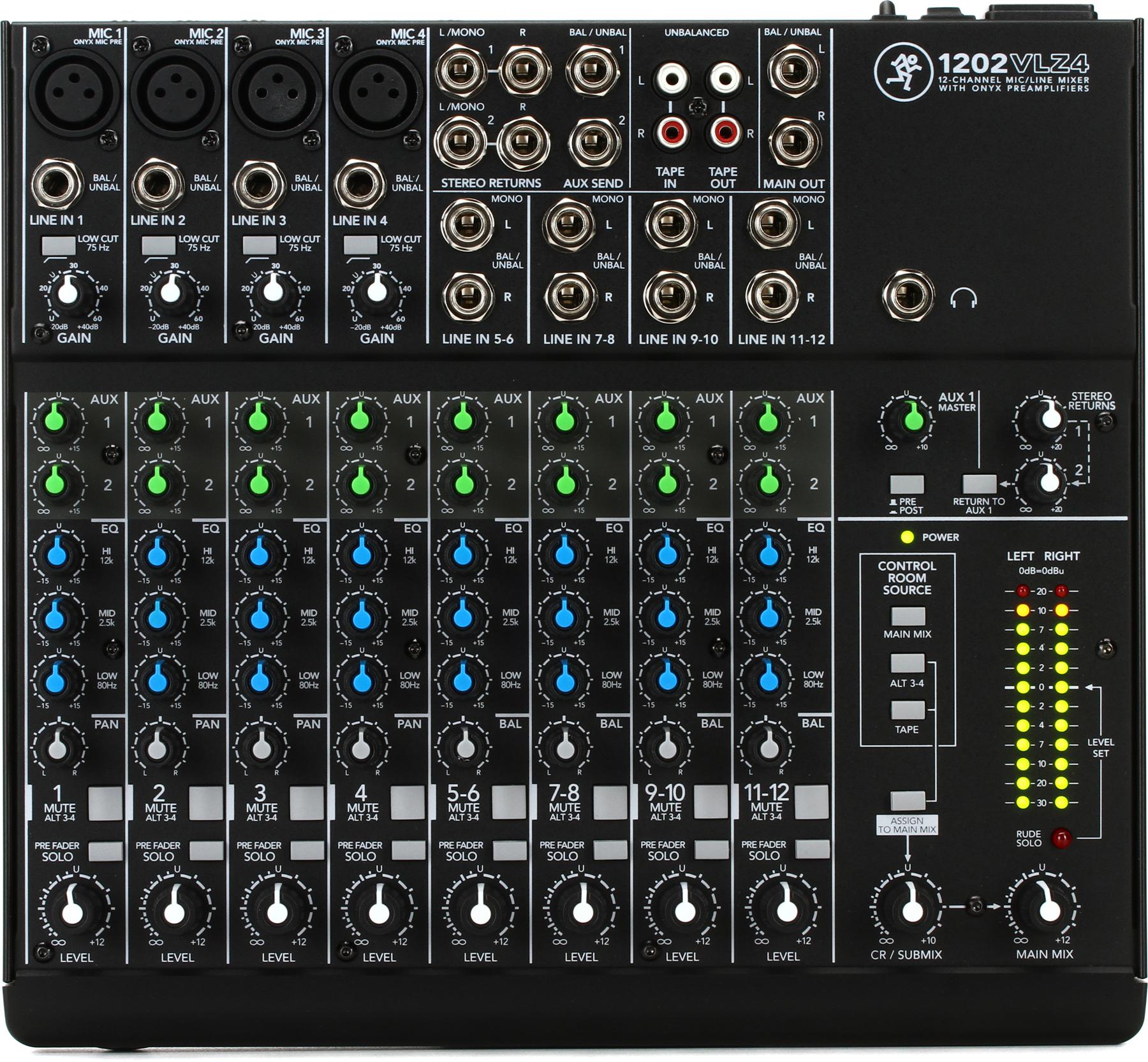 1202VLZ4 12-channel Mixer