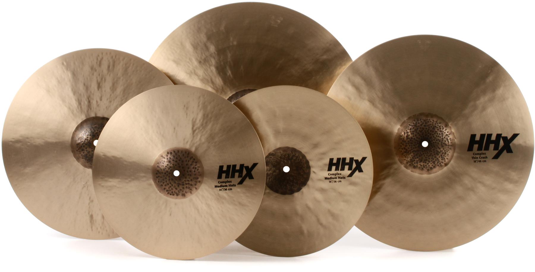 Sabian HHX Complex Promotional Cymbal Set - 14/16/18/20 inch