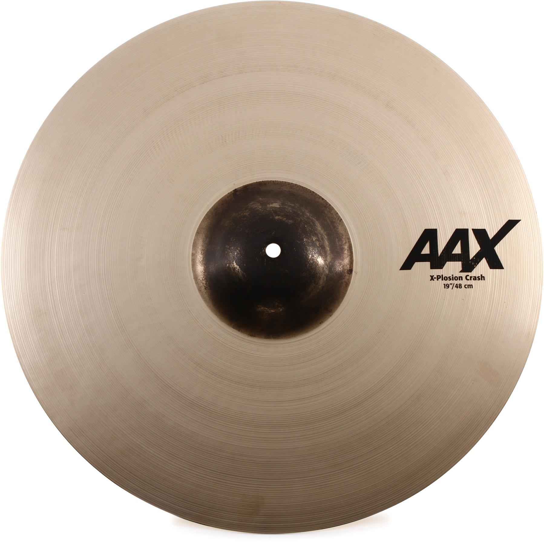 19 inch AAX X-Plosion Crash Cymbal - Brilliant Finish