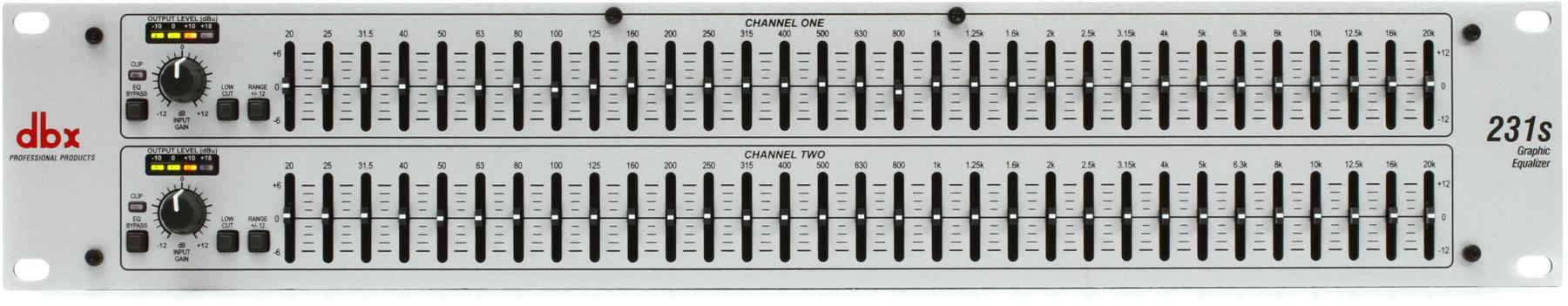 231s Dual 31-band Equalizer