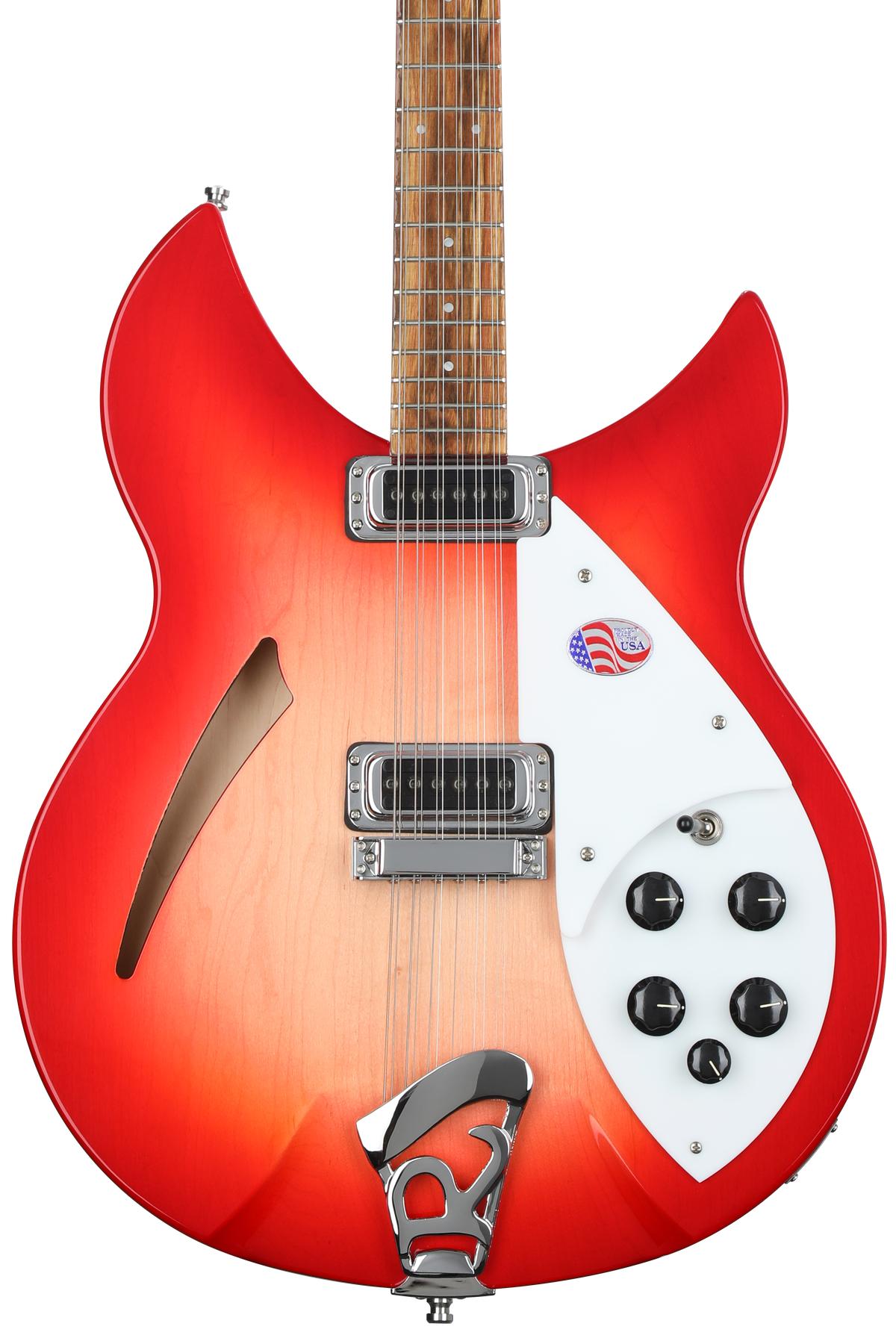 330/12 Semi-hollow 12-string Electric Guitar - Fireglo