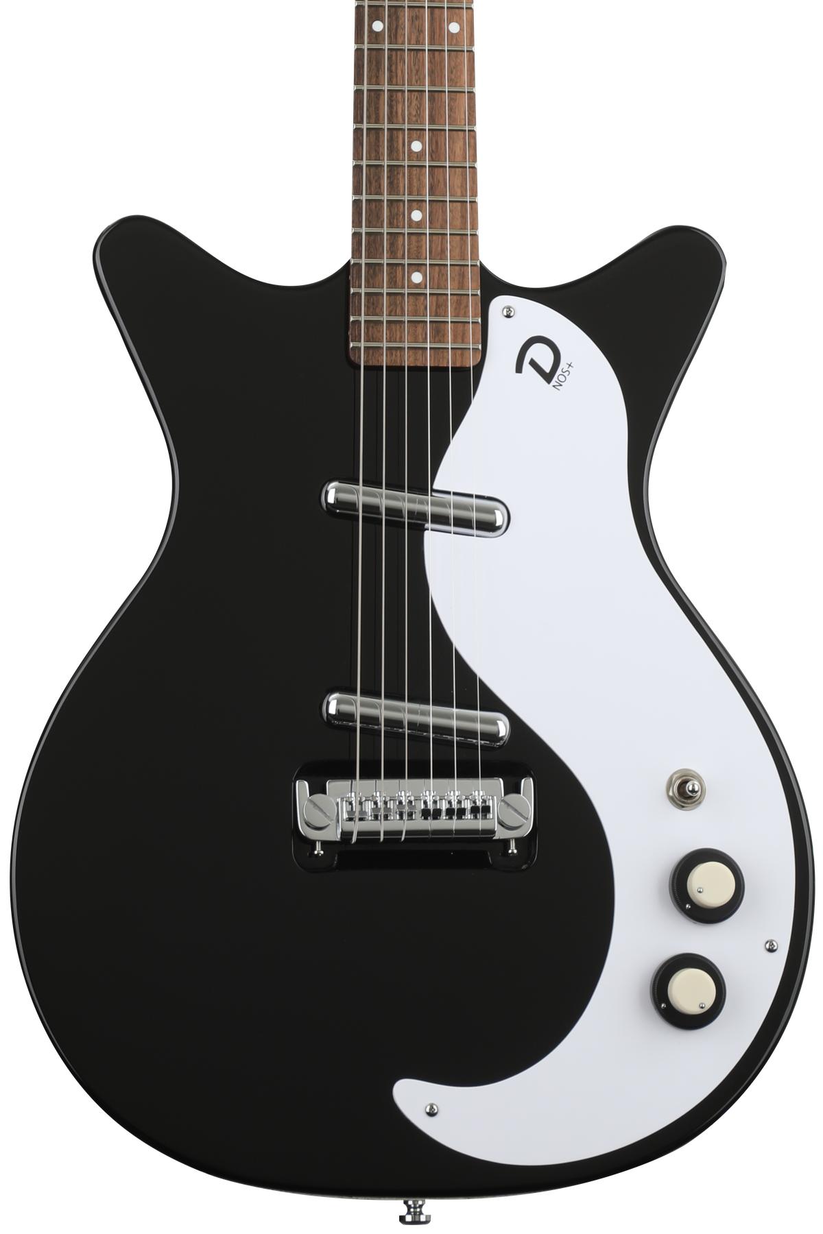 Danelectro '59M NOS+ Semi-hollowbody Electric Guitar - Black