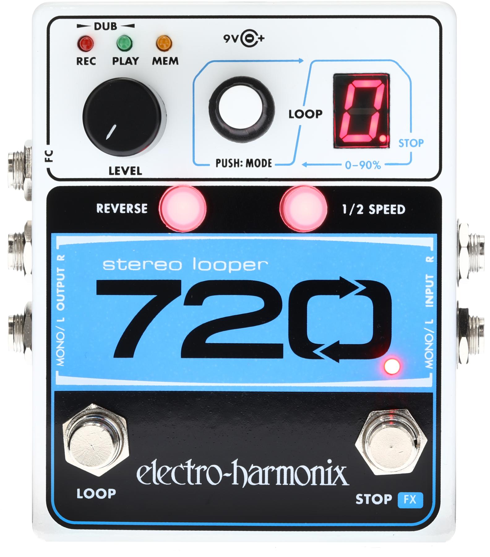 720 Stereo Looper Pedal