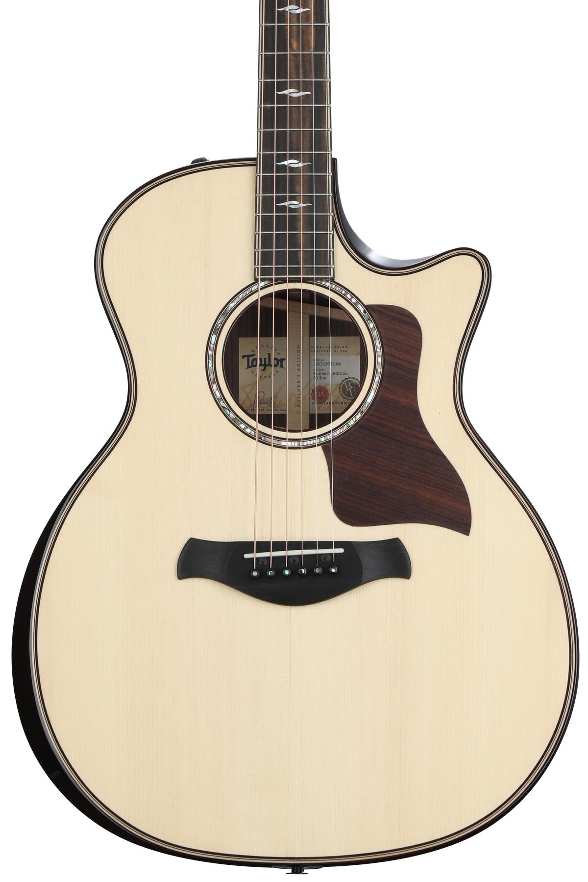 Taylor 814ce Builder's Edition Acoustic-electric Guitar - Natural Gloss