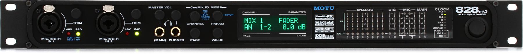 motu 828 mk3 reviews