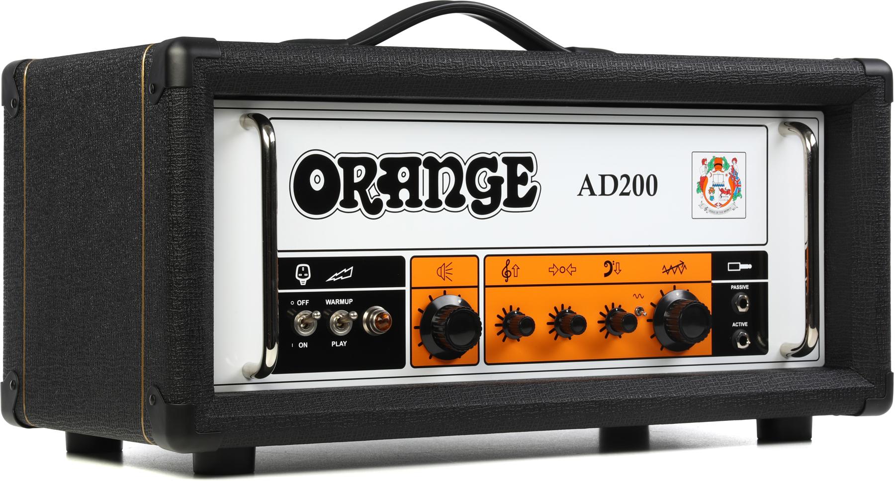 AD200 200-watt Tube Bass Head - Black