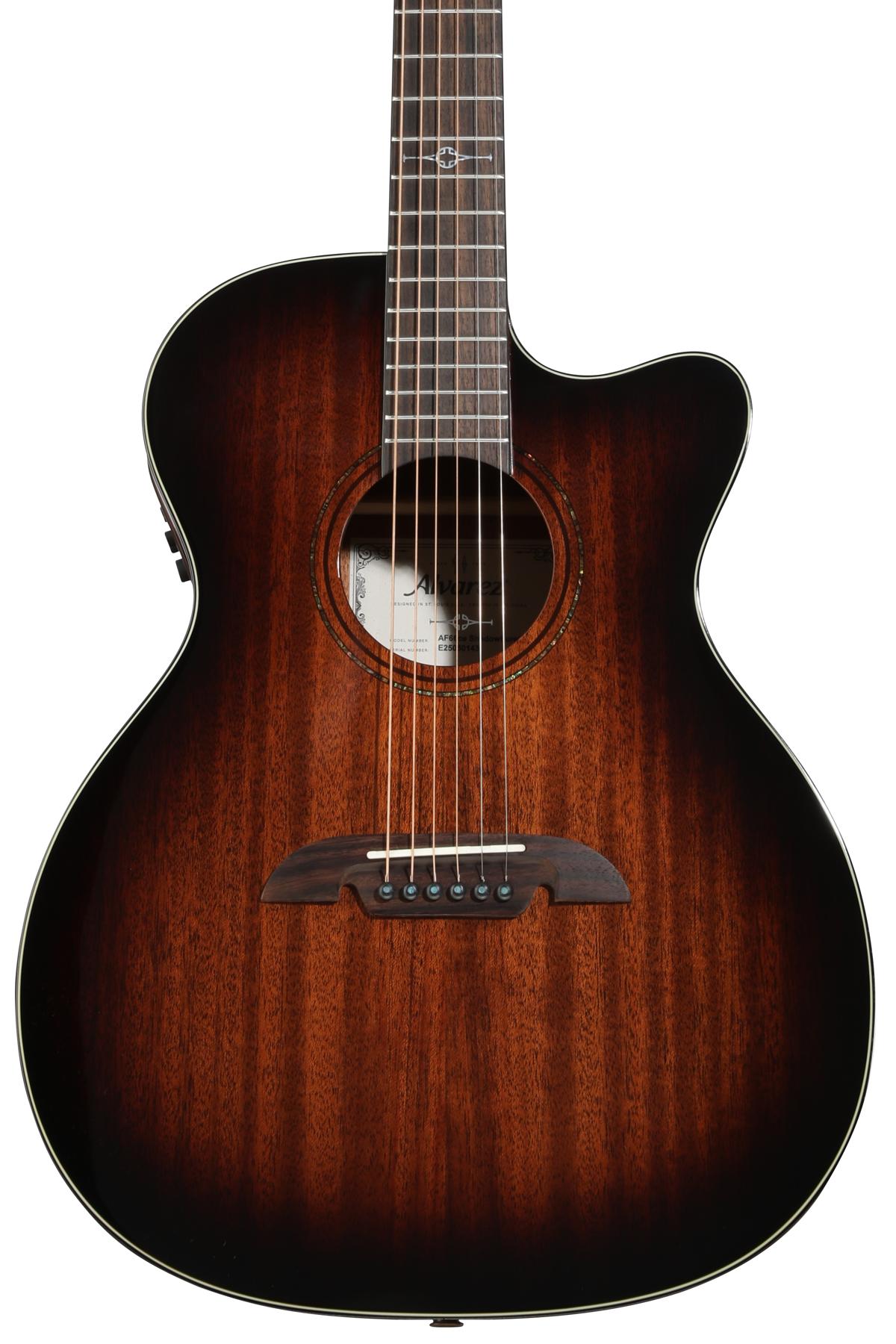 AF66CE Arist Series Acoustic-electric Guitar - Shadowburst