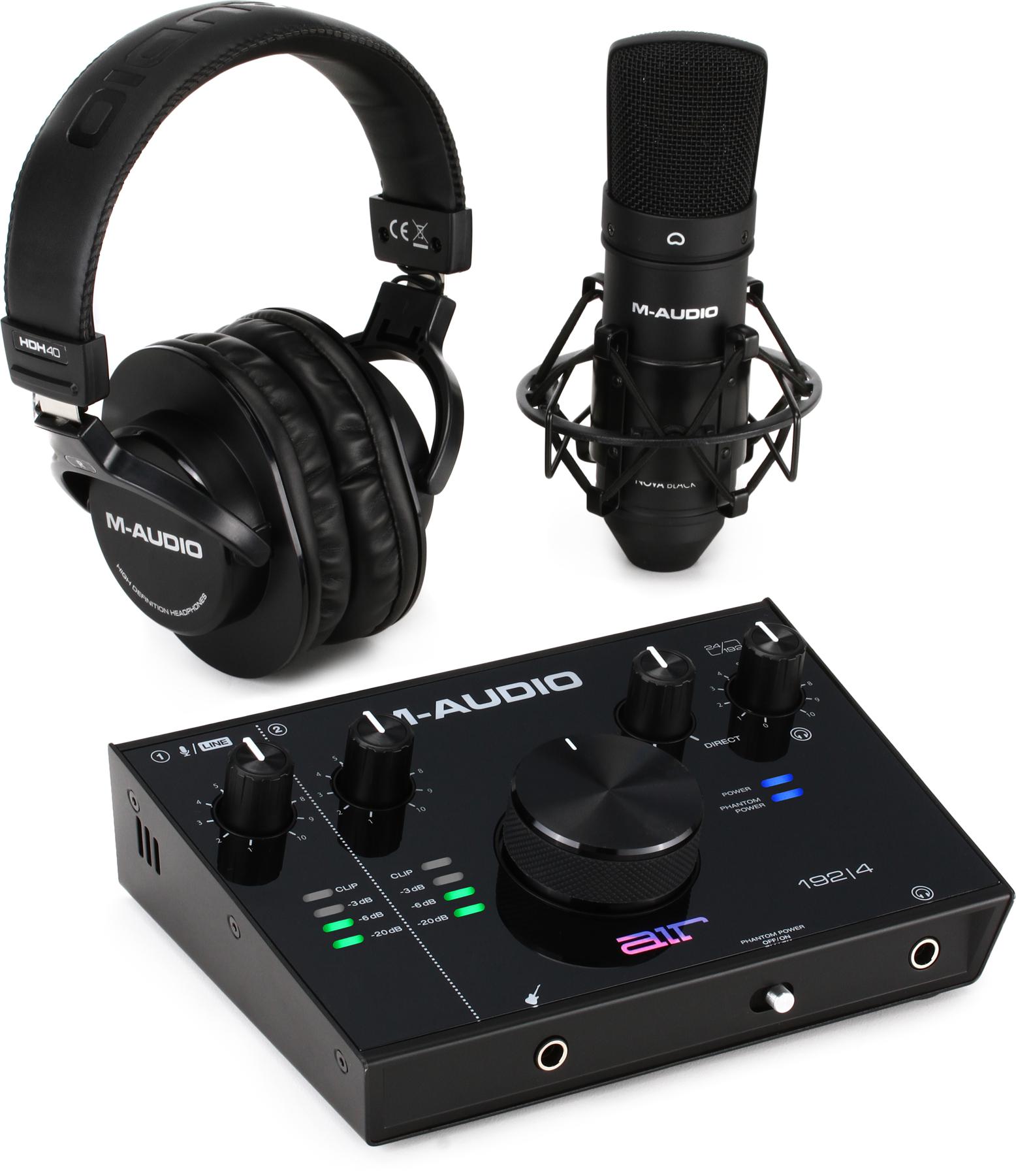 5. M-Audio AIR 192x4 Vocal Studio Pro