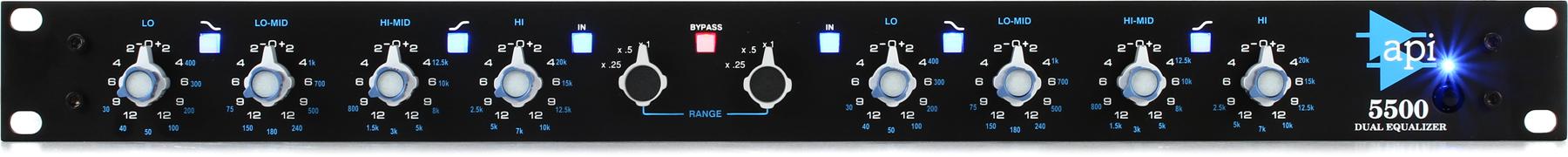 5500 2-channel Parametric Equalizer
