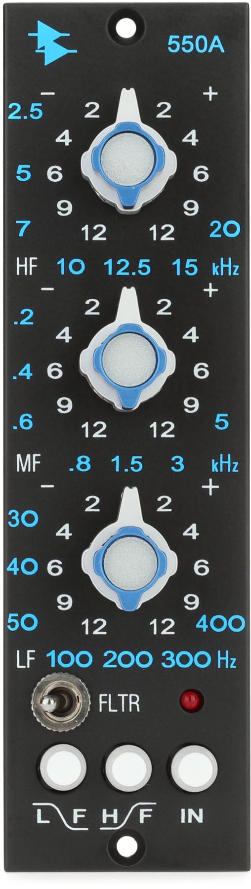 550A 500 Series 3-band Equalizer