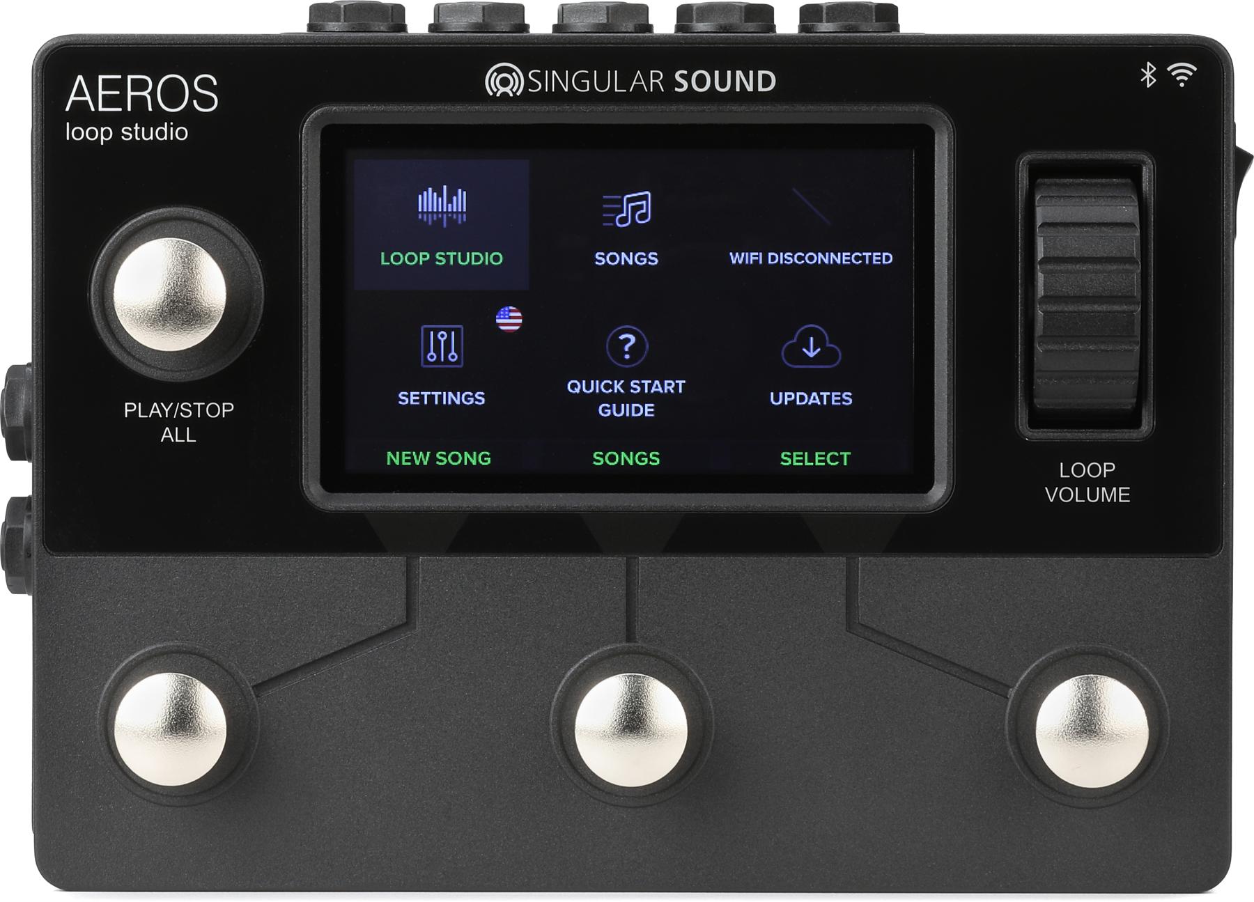 Aeros Loop Studio Stereo Looper Pedal