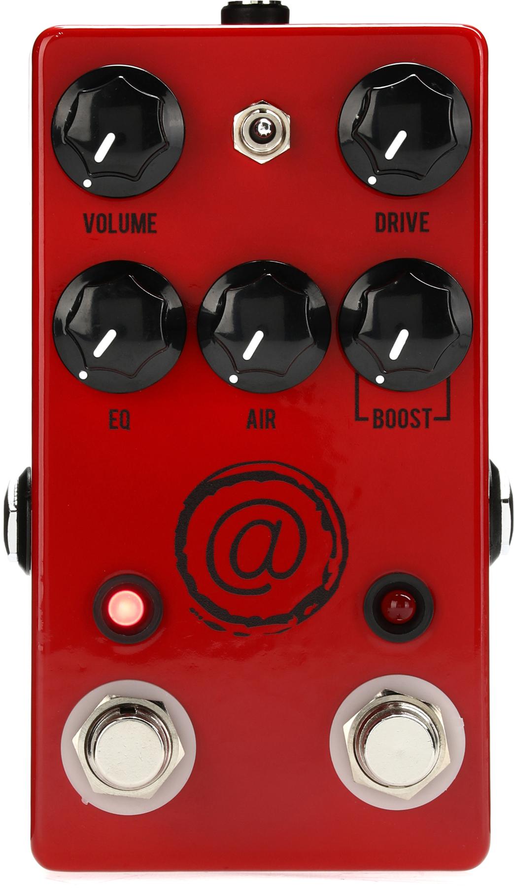 AT Andy Timmons Drive V2 Overdrive Pedal - Red