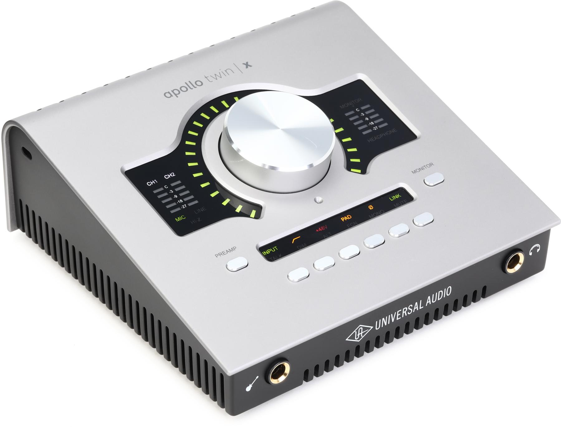 Apollo Twin X DUO Gen 2 Thunderbolt Audio Interface with UAD DSP - Essentials+